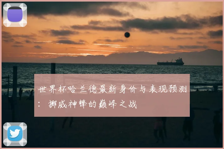 世界杯哈兰德最新身价与表现预测：挪威神锋的巅峰之战